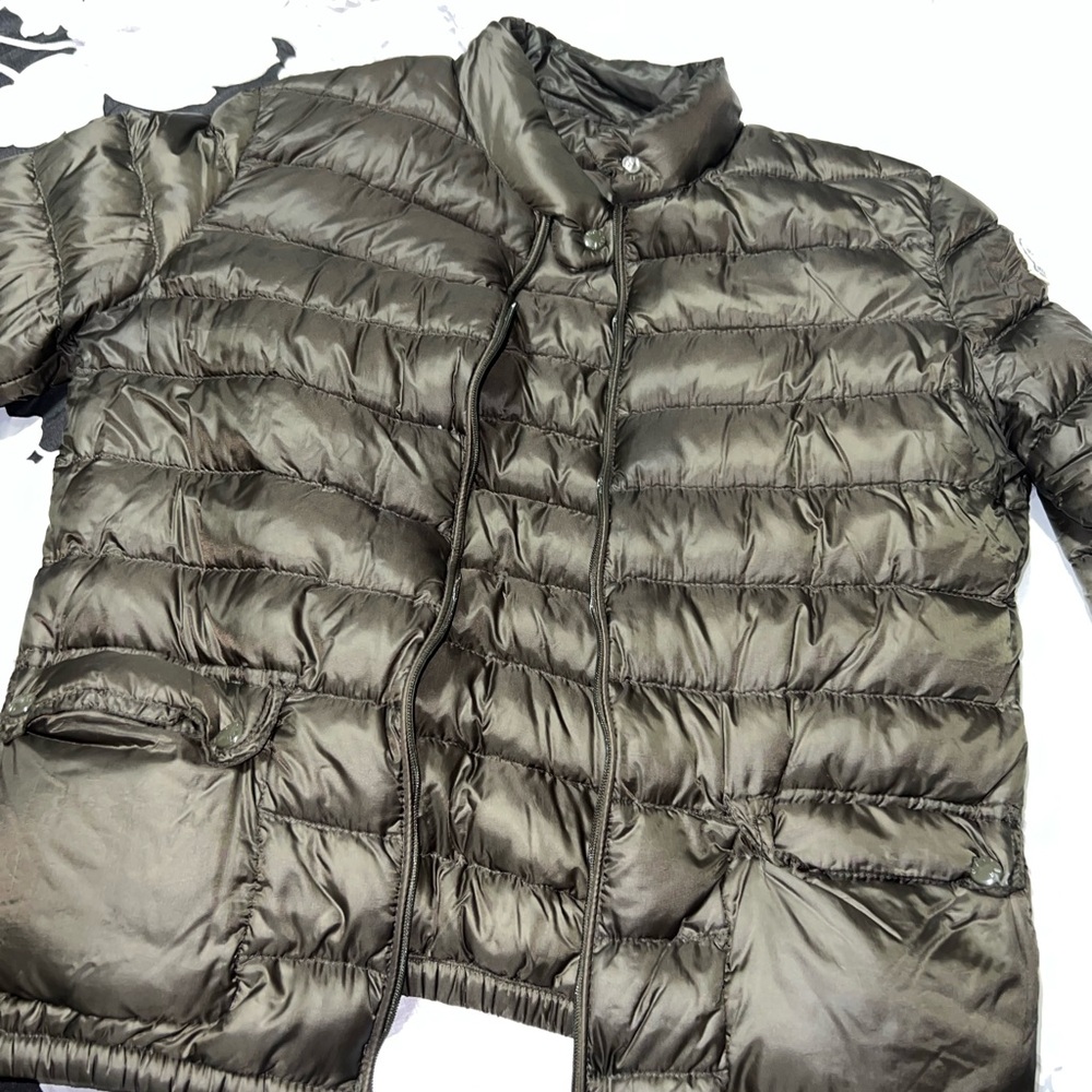 Moncler Dark Green Puffer Jacket